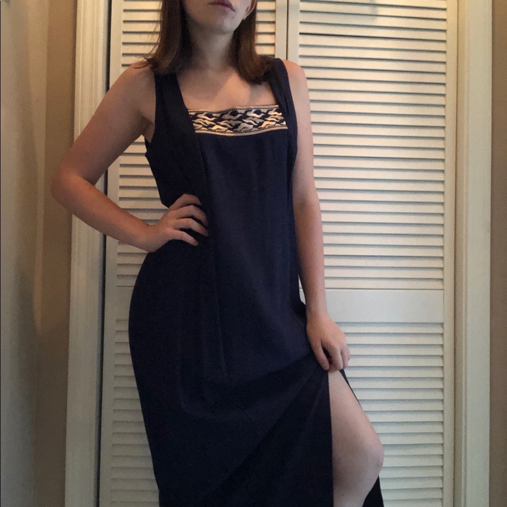 Gold & Black Dress Set